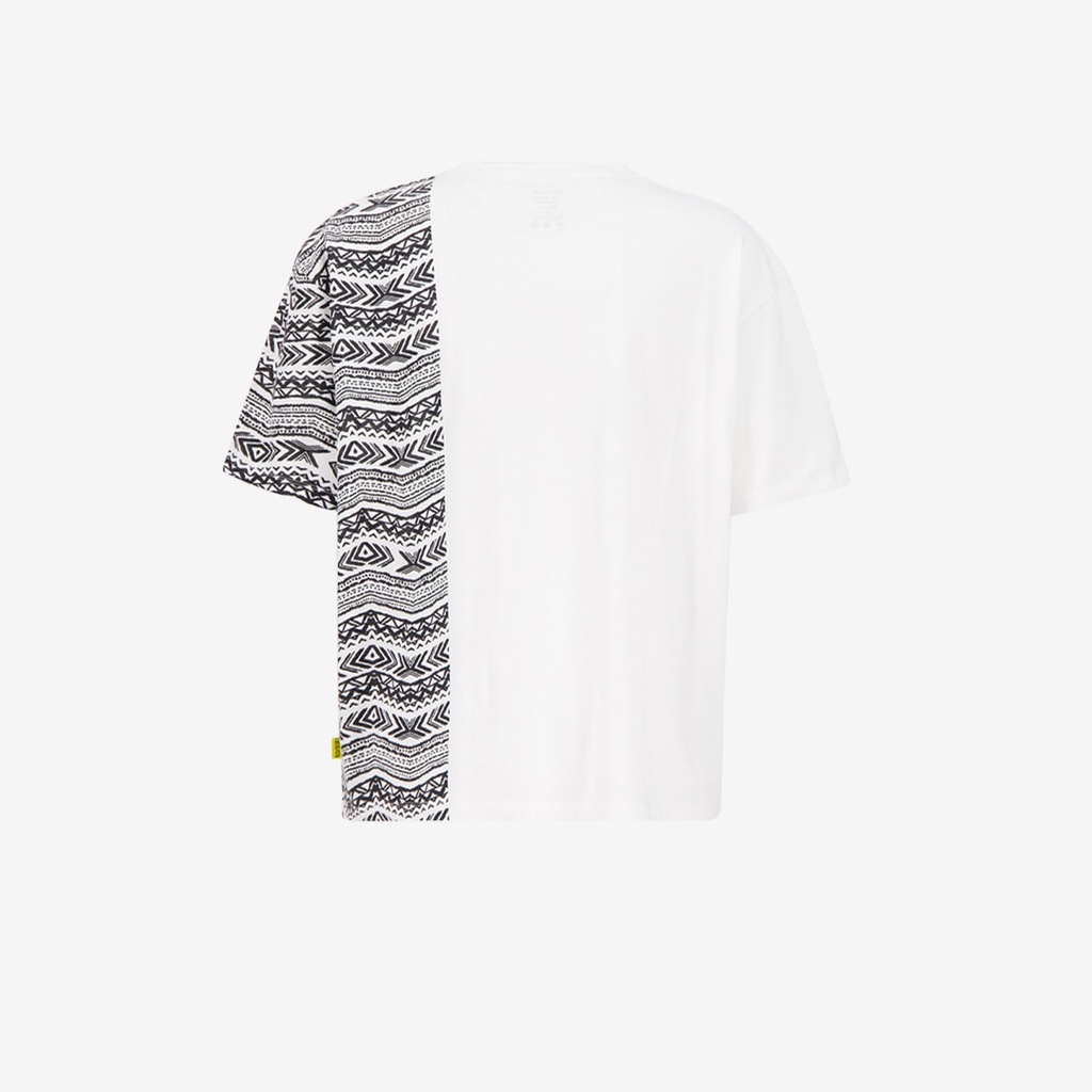 T-shirt oversized garçon manches courtes IMPRIME FORMES TEPSI