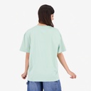 T-shirt oversized femme manches courtes FLEURS D'ŒILLETS