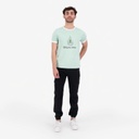 T-shirt homme manches courtes contrastés  بصلتة محروقة