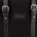 Mini cabas femme en jeans et cuir