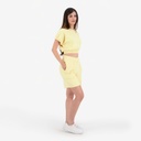 Short femme avec bande à la taille croisée