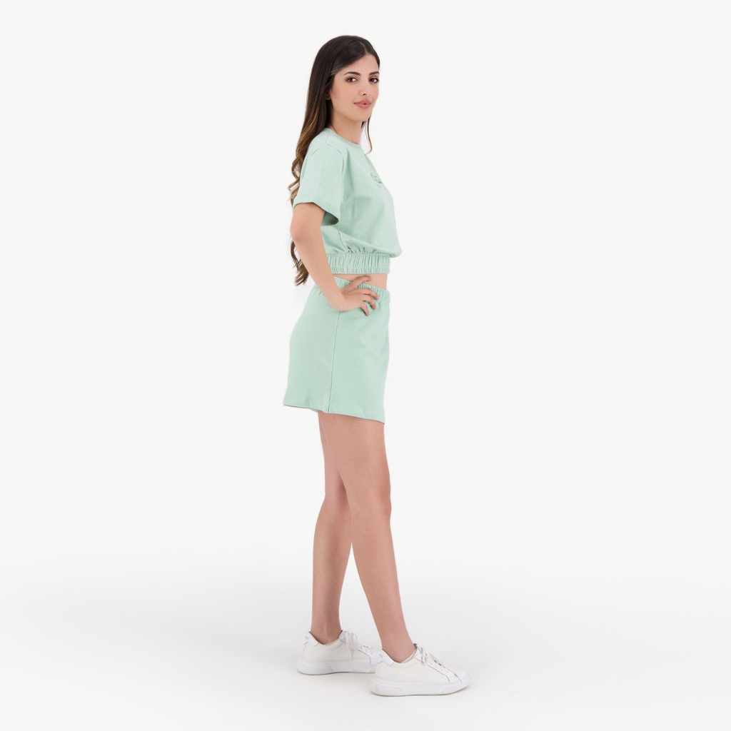 Skort femme en molleton