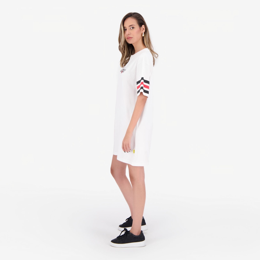 T-shirt robe femme manches courtes KONTAKT