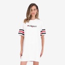 T-shirt robe femme manches courtes KONTAKT