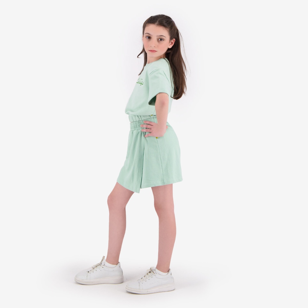 Skort fille en molleton