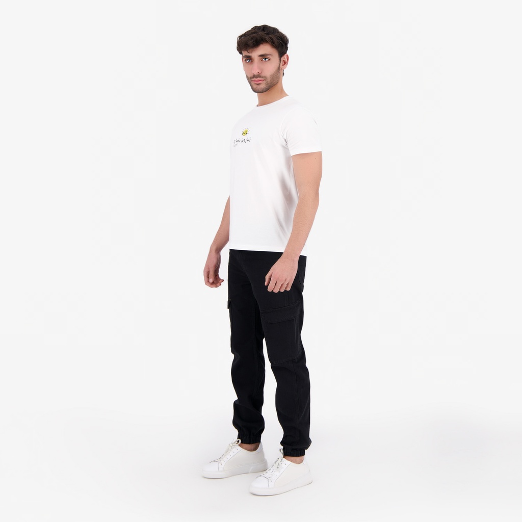 T-shirt homme manches courtes  زنباع وين يتباع