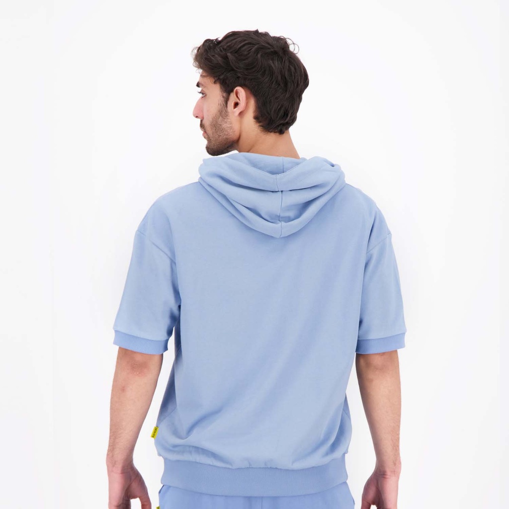 Hoodie homme manches courtes  فولة و تقسمت في اثنين