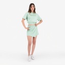 Sweat crop femme manches courtes  bkouly فيتامين