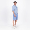 Hoodie homme manches courtes فولة و تقسمت في اثنين