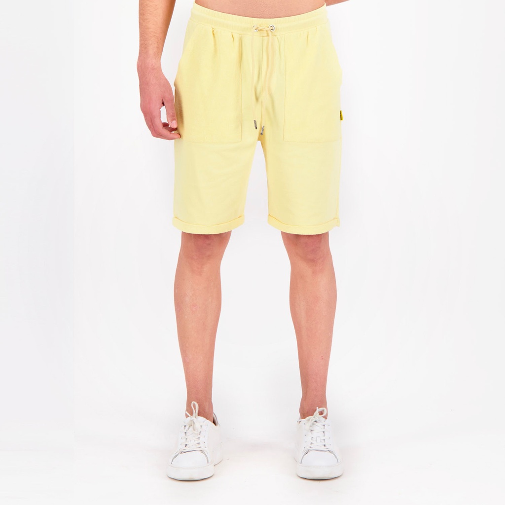 Short homme avec poches plaquées