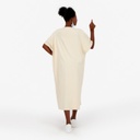 Robe jebba femme manches courtes  avec fente