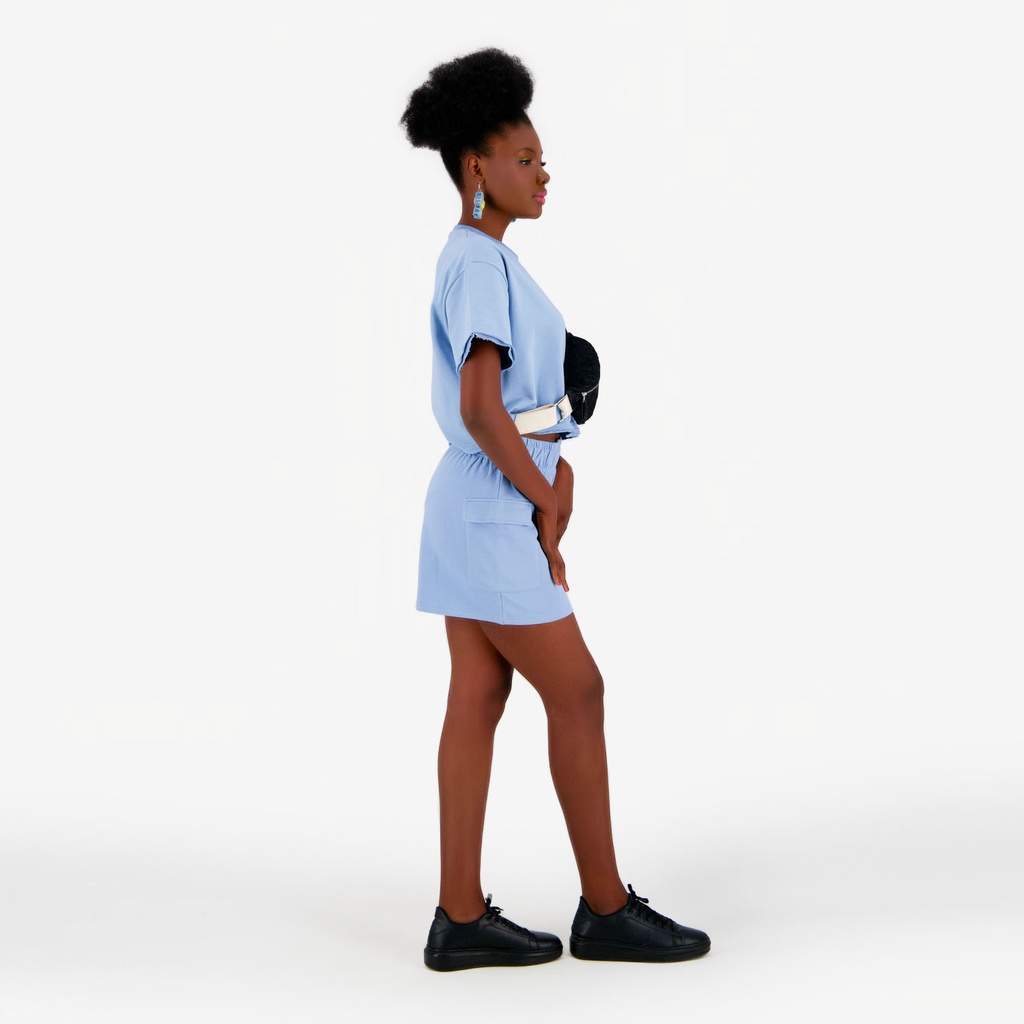 Sweat sur taille femme manches courtes  إلي تعدى وفات زعما يرجع