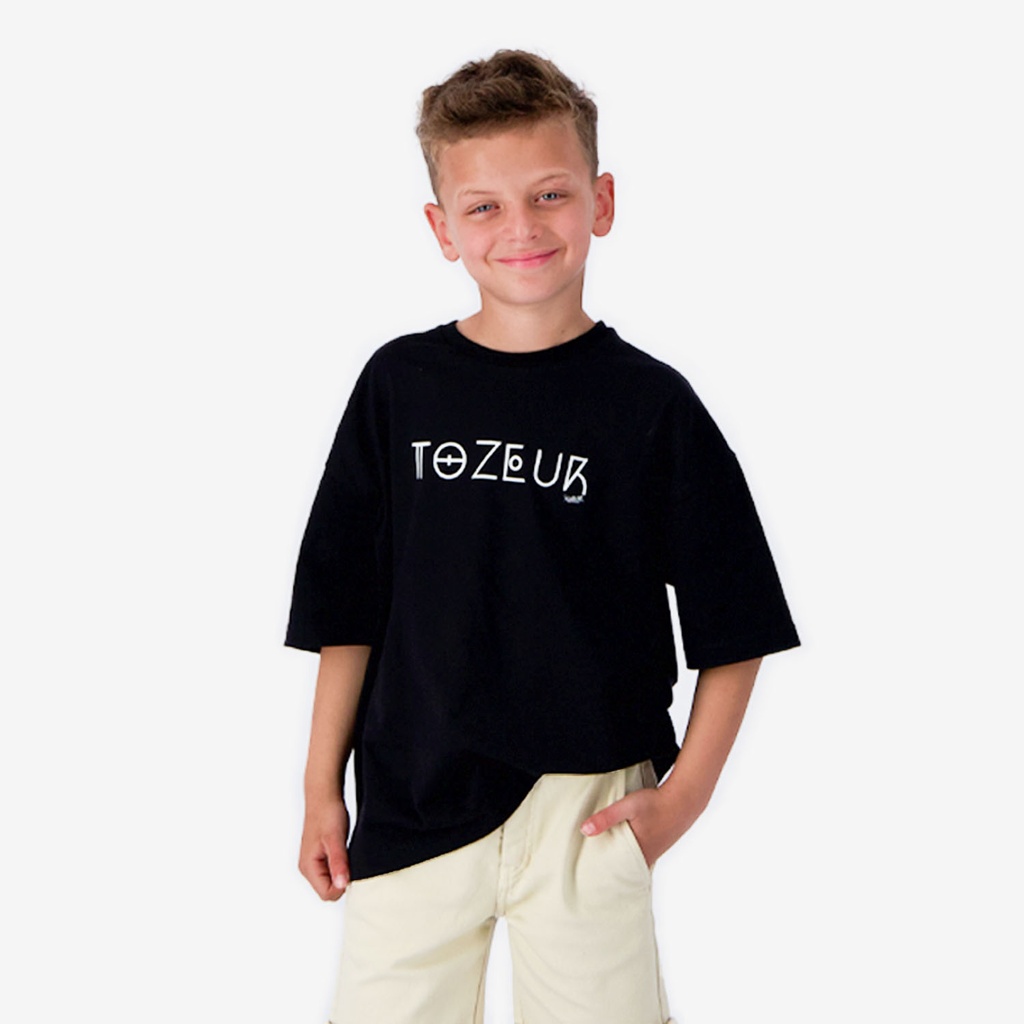 T-shirt oversized unisexe  manches courtes TOZEUR