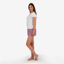 Ensemble femme manches courtes avec volant عزيزي