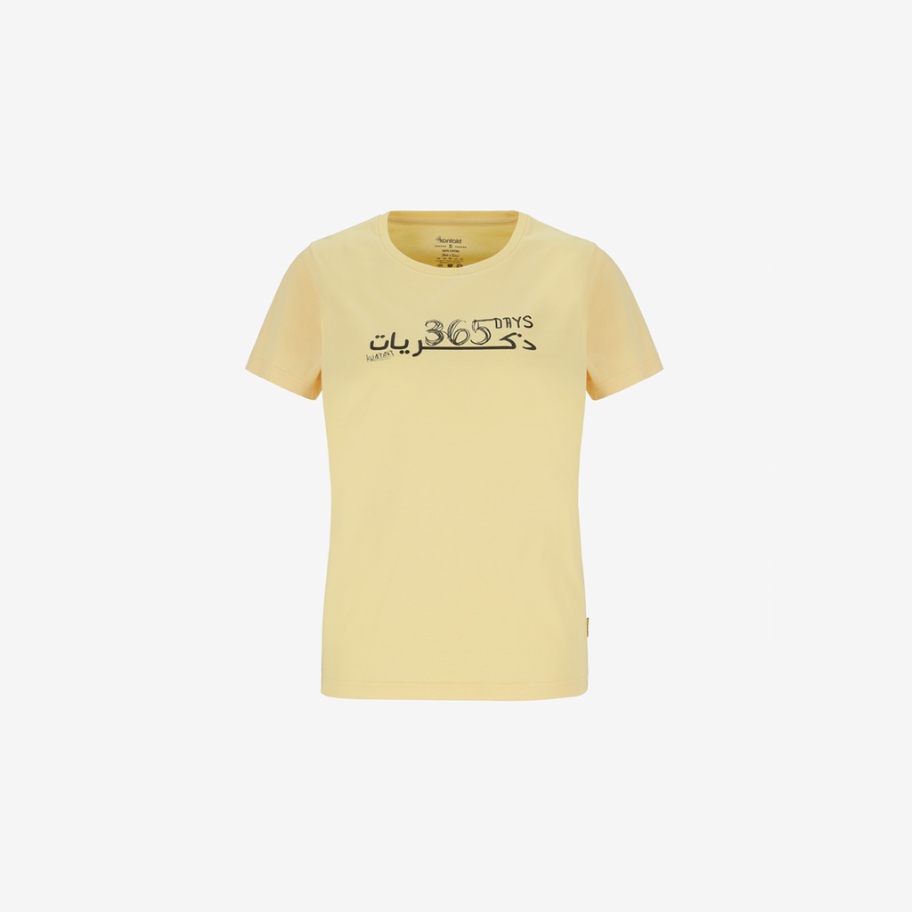 T-shirt femme manches courtes 365 DAYS ذكريات