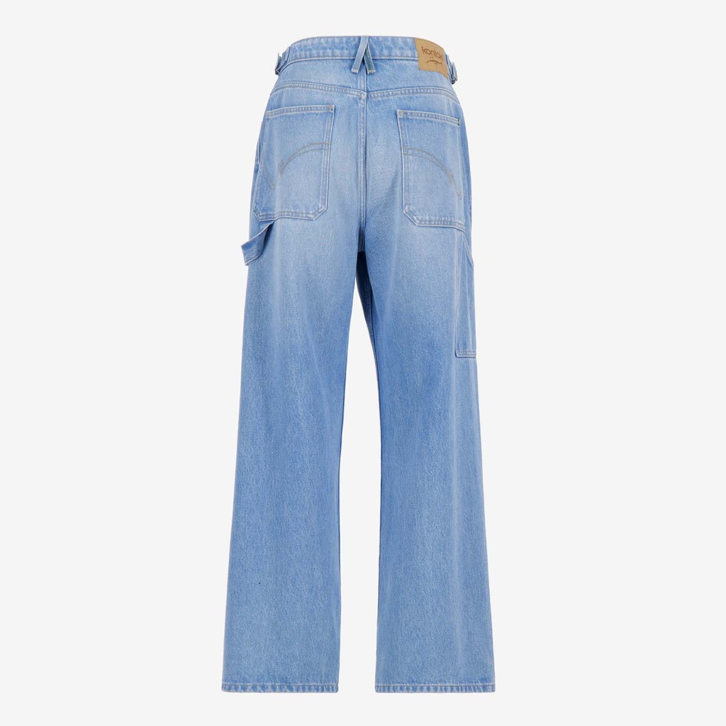 Carpenter baggy unisexe en jeans - KARIM 2.0