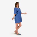 Robe femme manches kimono en jeans -THURAYA