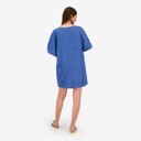 Robe femme manches kimono en jeans -THURAYA