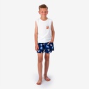 Short maillot garcon ALL OVER TORTUE DE MER