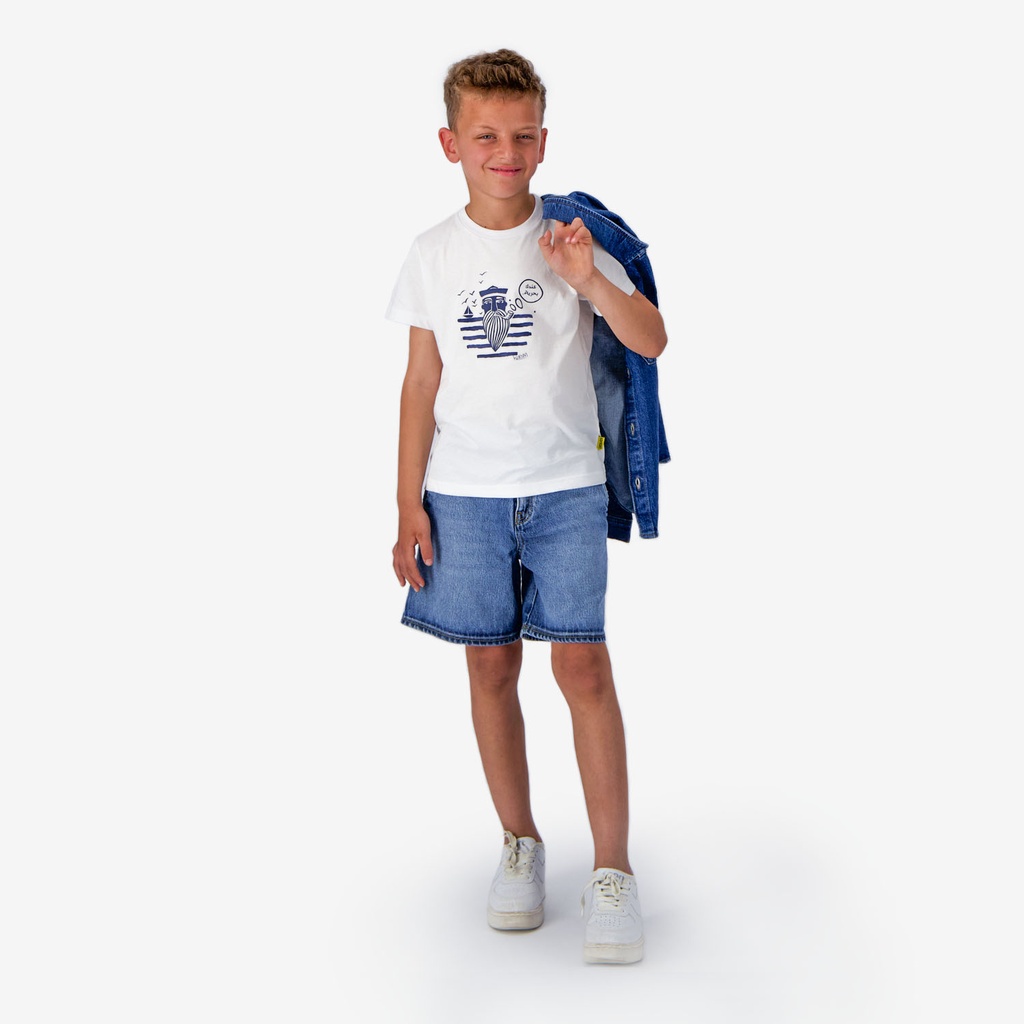 Short workwear garçon en jeans