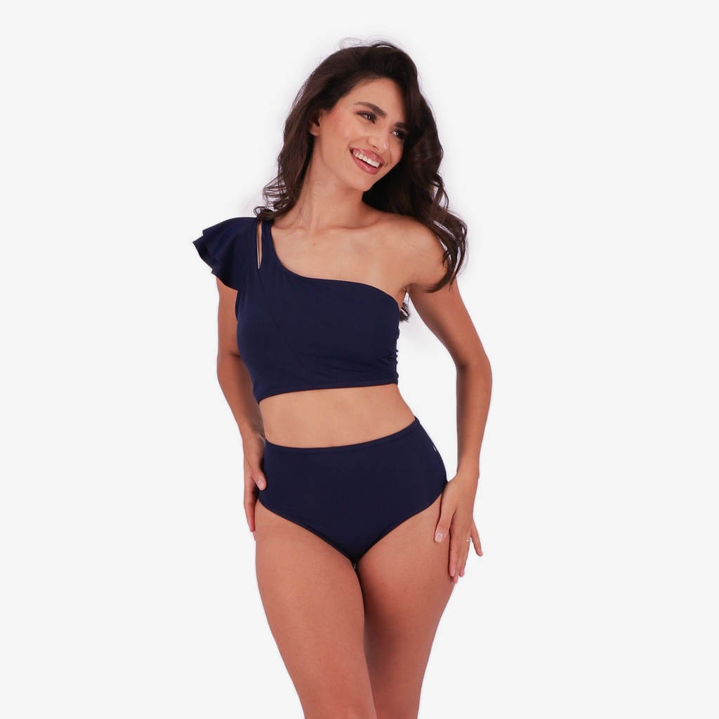 Bikini femme à épaule dénudée