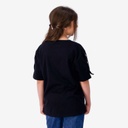 T-shirt fille manches courtes avec boutons pression  COQUILLAGES