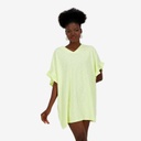 Robe de plage avec volant sur les manches