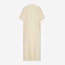 Robe jebba femme manches courtes avec fente