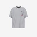 T-shirt oversized homme manches courtes FRIENDS LOVE WORK فلوس