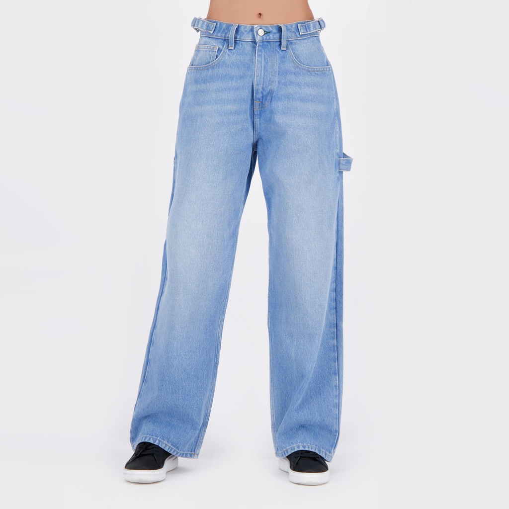 Carpenter baggy unisexe en jeans - KARIM 2.0