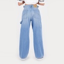 Carpenter baggy unisexe en jeans - KARIM 2.0