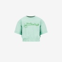 Sweat crop fille manches courtes bkouly فيتامين