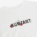 T-shirt robe fille manches courtes KONTAKT