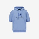 Hoodie homme manches courtes فولة و تقسمت في اثنين