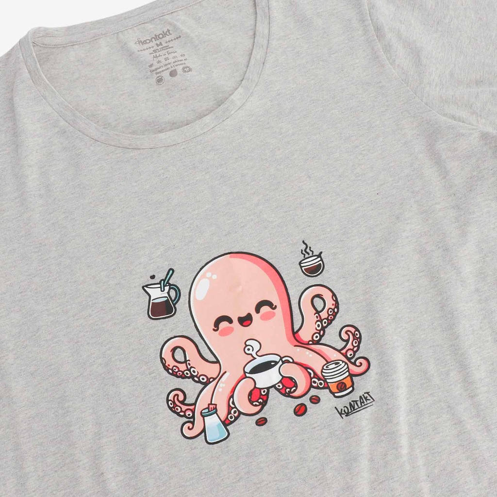 Robe de pyjama femme manches courtes OCTOPUS