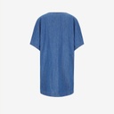 Robe femme manches kimono en jeans -THURAYA