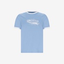 T-shirt homme manches courtes  contrastés رايس الابحار