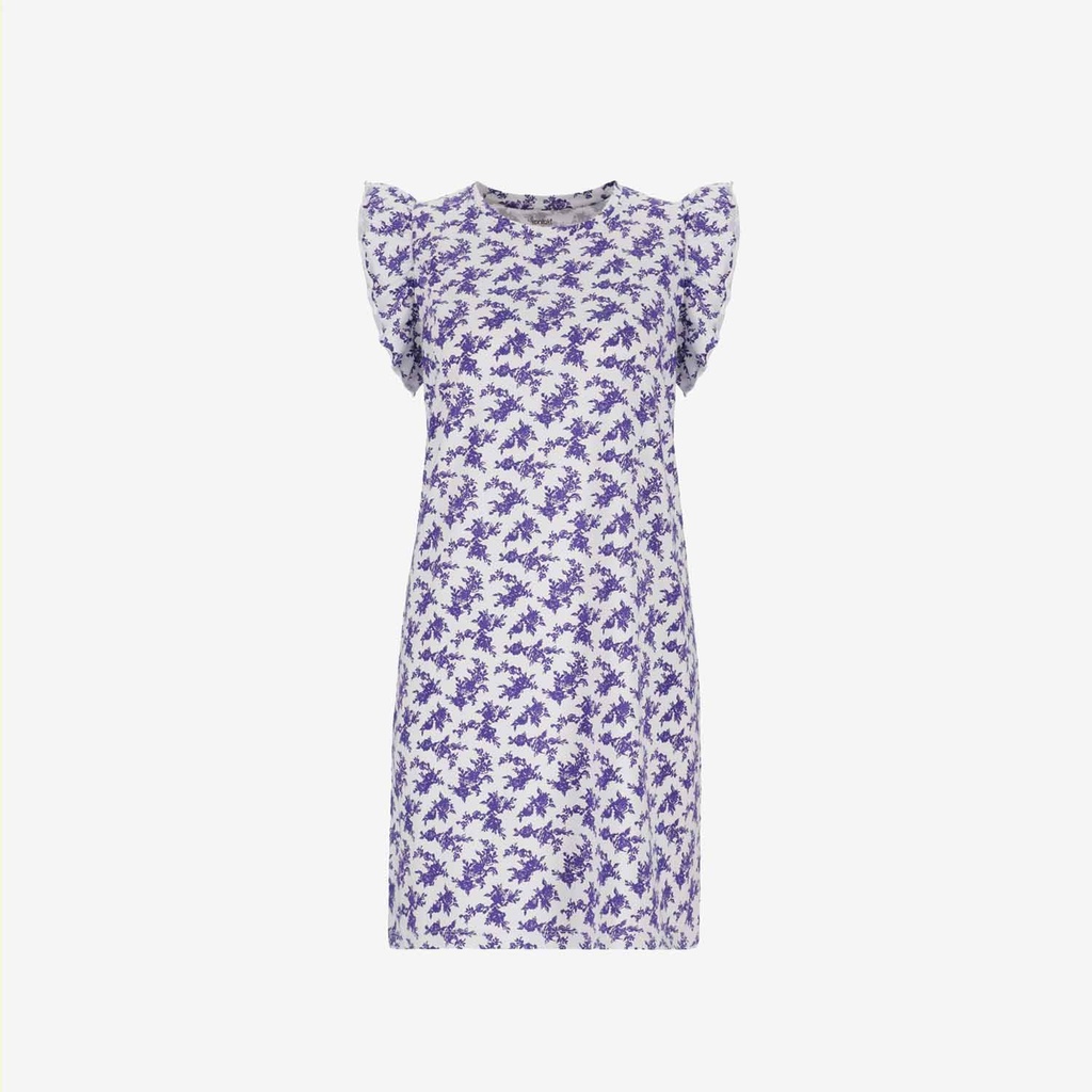 Robe de pyjama fille avec volant