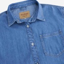 Robe chemise longue femme en jeans CHANEZ 2.0