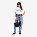 T-shirt unisexe adulte manches courtes عبِّي الوسط