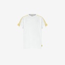 T-shirt fille manches à rayures avec nœuds