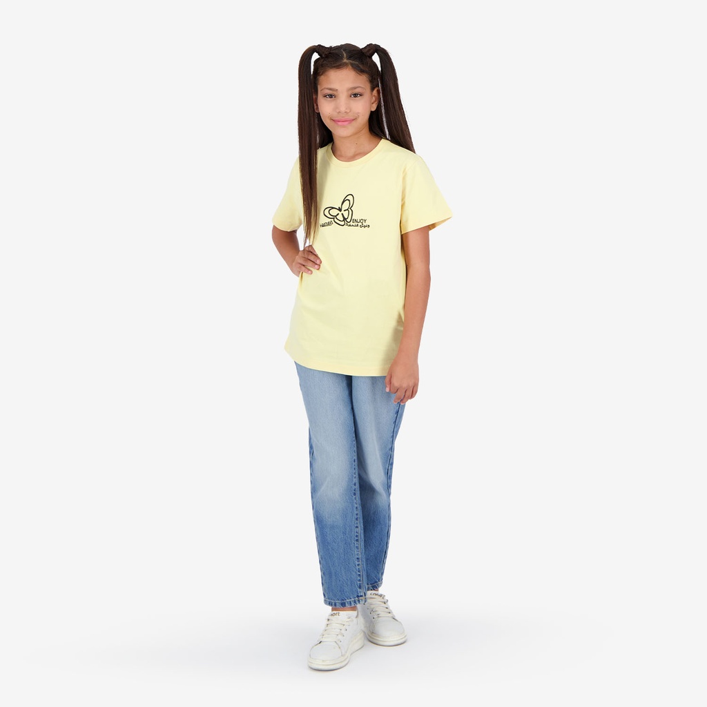 T-shirt fille  ENJOY وعيش اللحظة