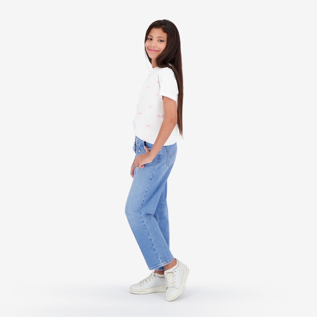 T-shirt fille ALL OVER PAPILLON