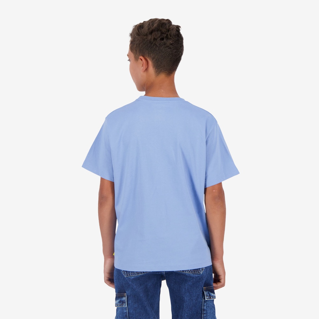 T-shirt regular garçon manches courtes avec animation Ready for تكويرة