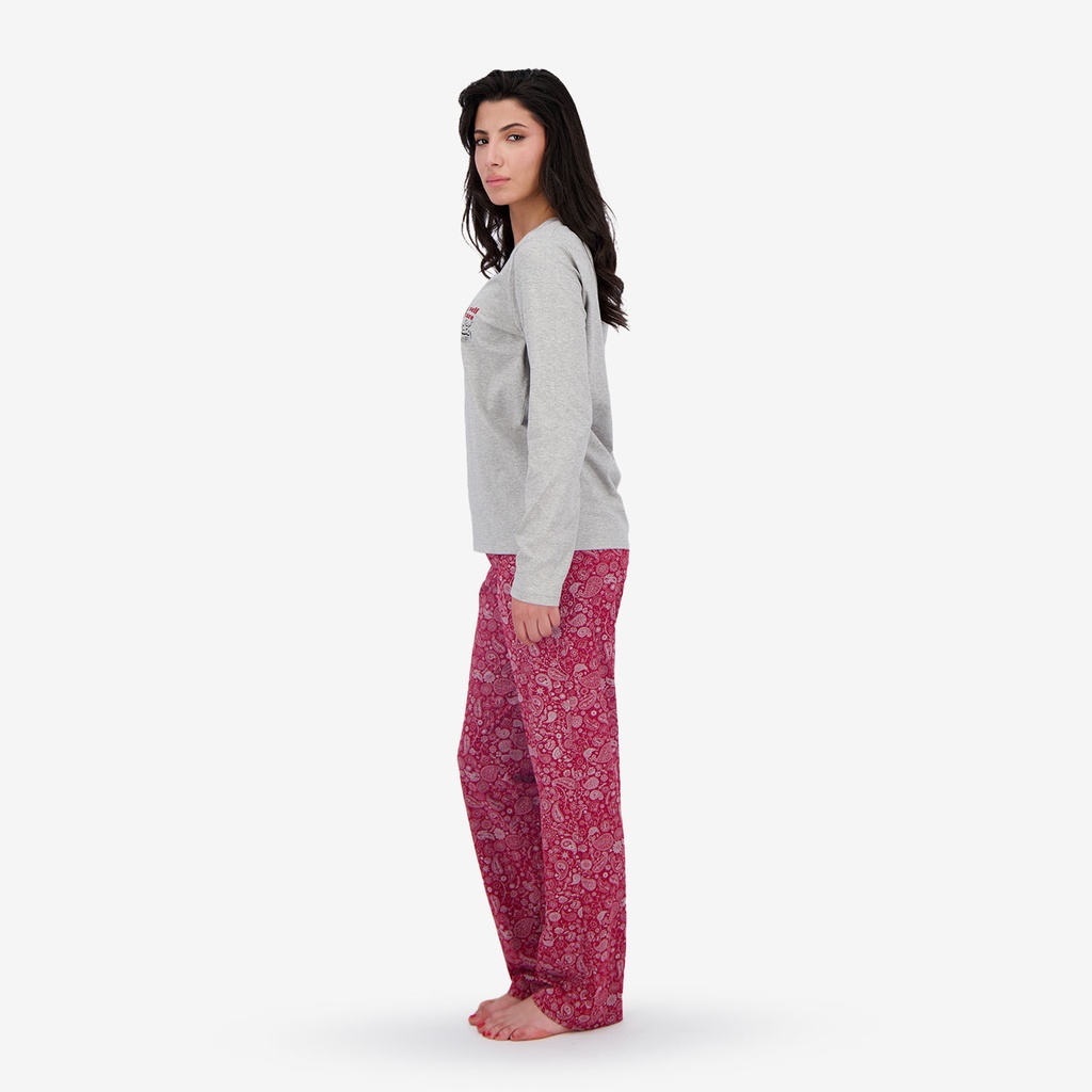 Pyjama femme Manches Longues self care كون كيما إنت