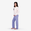 Pyjama femme manches longues الورد جميل