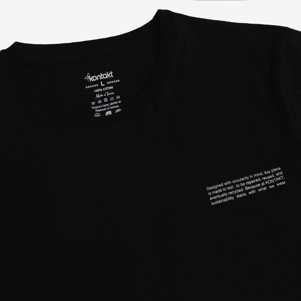 T-shirt unisexe manches courtes CIRCULARITY IN MIND