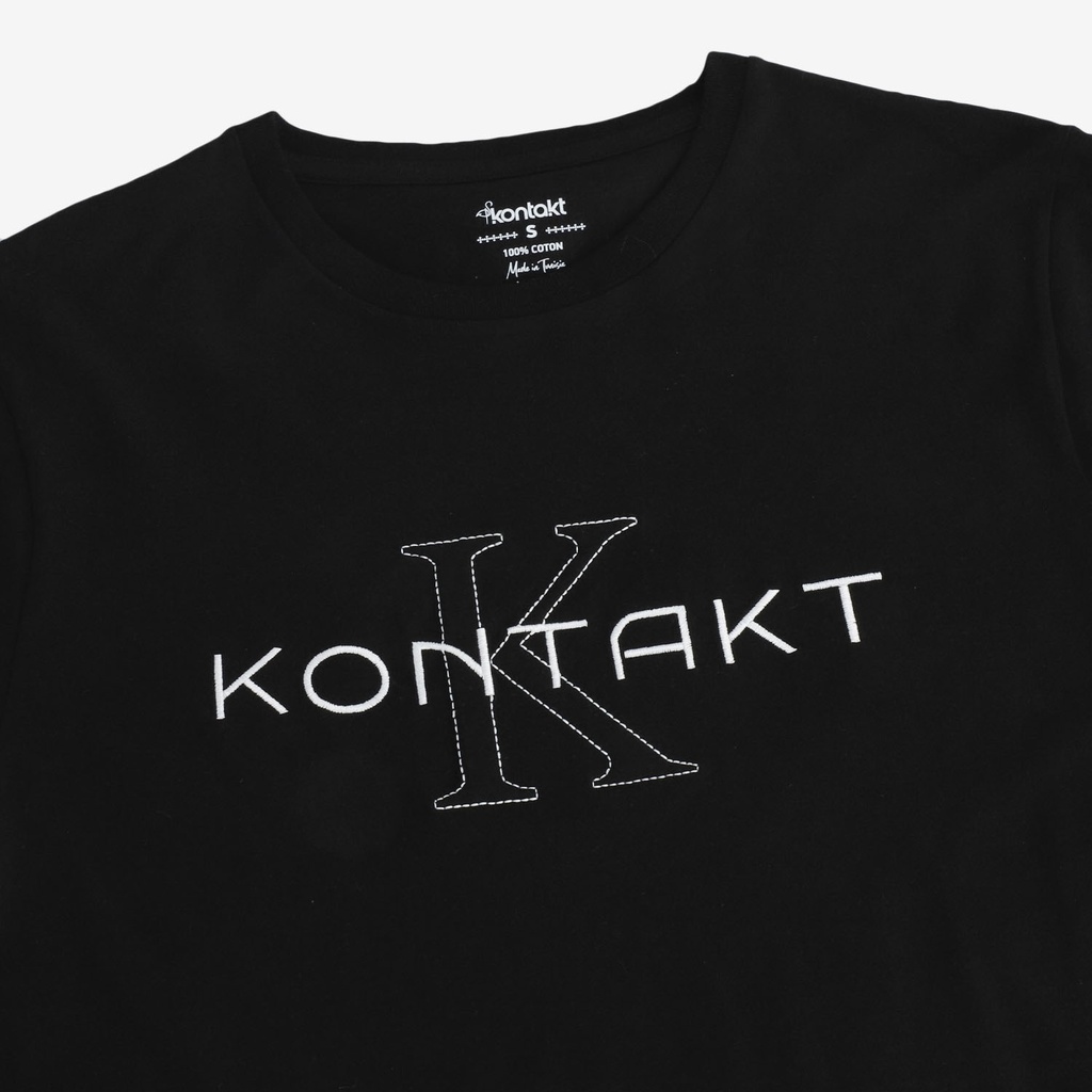 T-shirt unisexe manches courtes   KONTAKT TEES