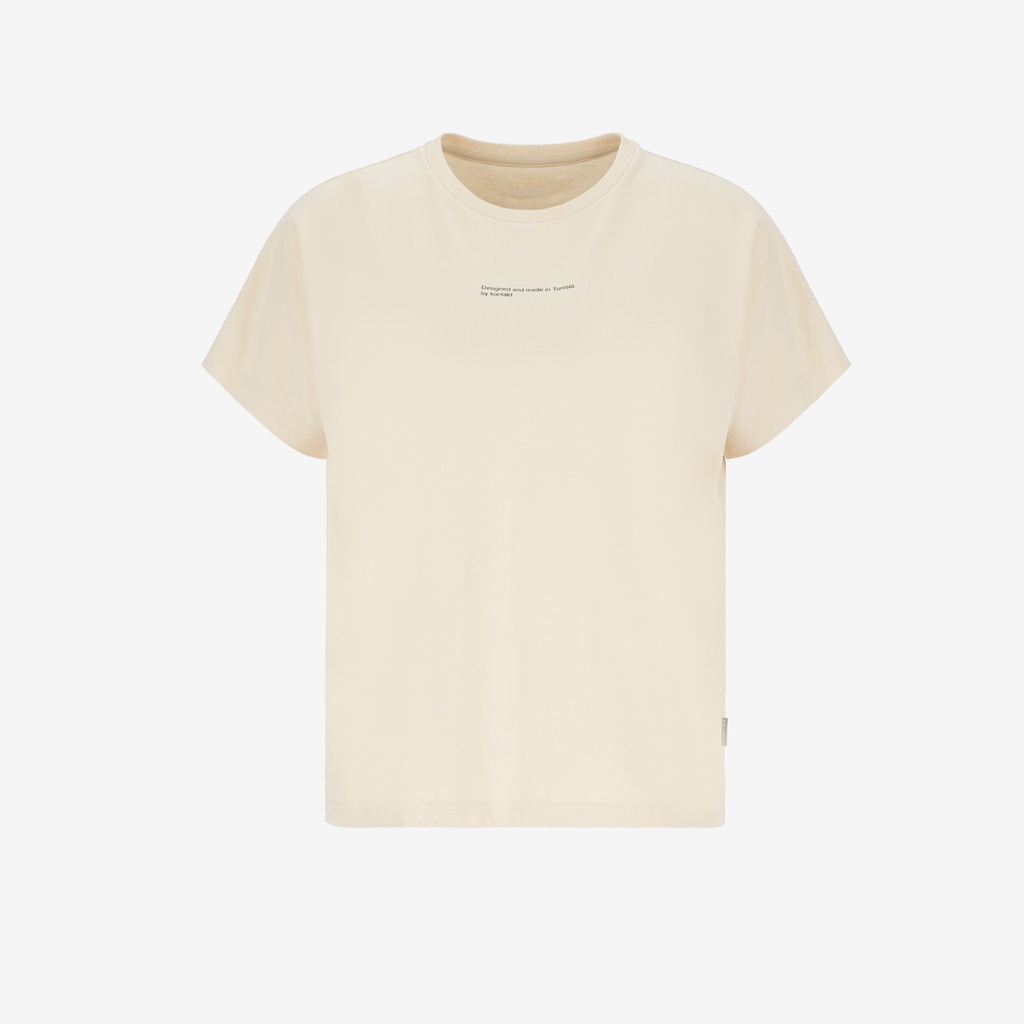 T-shirt femme manche tombante MADE IN TUNISIA