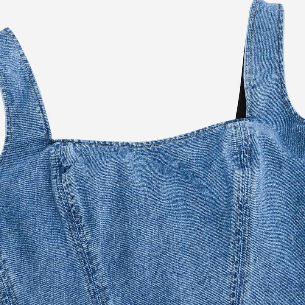 Upcycling top femme jeans V1